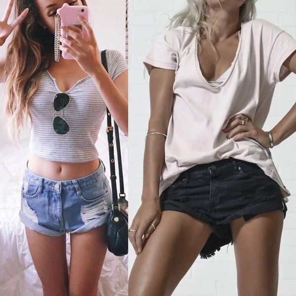 women low waisted washed ripped hole soft and comfortable short mini jeans denim pants shorts 6.8, Blue
women low waisted washed ripped hole soft and comfortable short mini jeans denim pants shorts 6.8, Blue