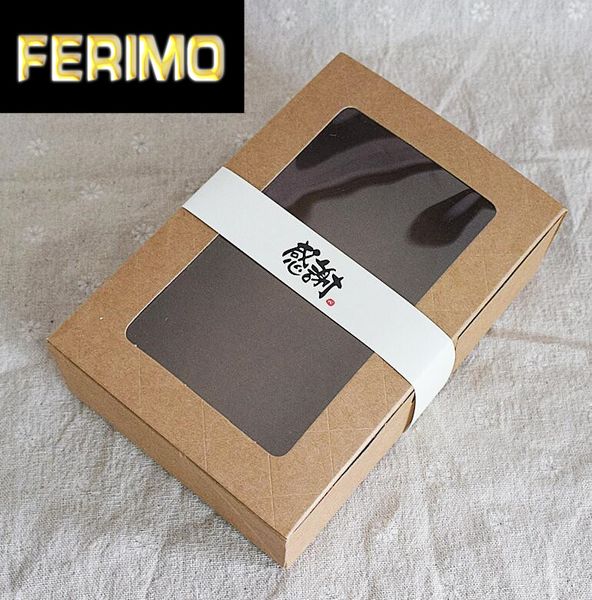 20pcs brown kraft paper box with window mooncake/muffin packaging boxes paper cupcake box cardboard cake carton 18x12x5cm
20pcs brown kraft paper box with window mooncake/muffin packaging boxes paper cupcake box cardboard cake carton 18x12x5cm