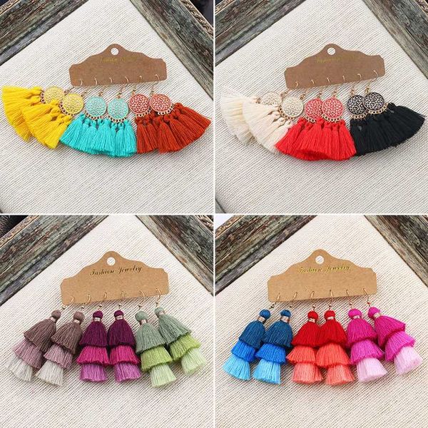 3 паров оптовой мода кисточка серьга для женщин богемных красочной мод кисточкой серьги корейского популярного ухо ювелирных изделия 2020, Silver
3 паров оптовой мода кисточка серьга для женщин богемных красочной мод кисточкой серьги корейского популярного ухо ювелирных изделия 2020, Silver