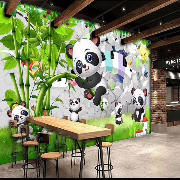 custom large mural 3d wallpaper cartoon animal baby panda bamboo child bedroom mural tv back wall decor deep 5d embossed
custom large mural 3d wallpaper cartoon animal baby panda bamboo child bedroom mural tv back wall decor deep 5d embossed