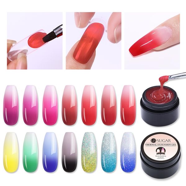ur sugar temperature gel set led clear uv gel varnish nail polish art kit quick building for nail extensions poly kit, Red;pink
ur sugar temperature gel set led clear uv gel varnish nail polish art kit quick building for nail extensions poly kit, Red;pink