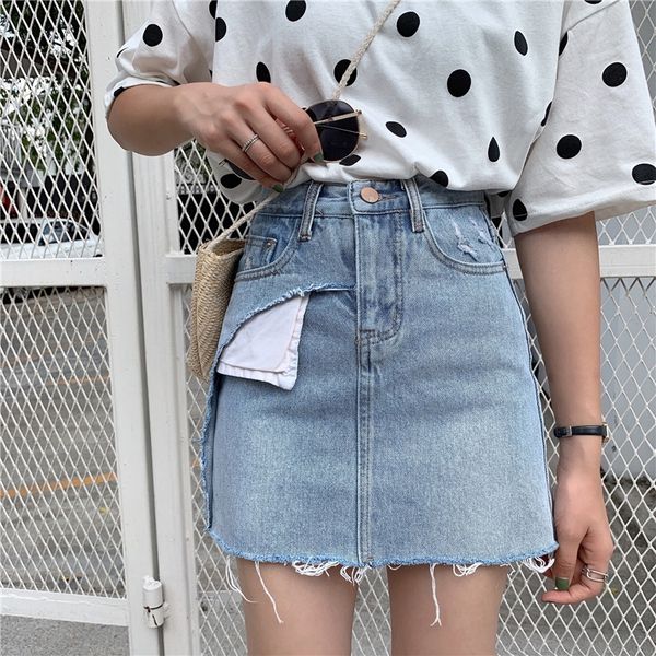 z skirts women ripped distressed irregular high waist bodycon frayed denim mini pencil skirt pockets faldas mujer moda 2019, Black
z skirts women ripped distressed irregular high waist bodycon frayed denim mini pencil skirt pockets faldas mujer moda 2019, Black