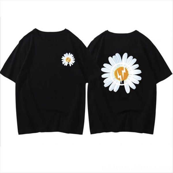 2020 loose large size cotton half t-shirt small daisy short sleeve t-shirt female ins fashionable half sleeve fashionable brand women's, White
2020 loose large size cotton half t-shirt small daisy short sleeve t-shirt female ins fashionable half sleeve fashionable brand women's, White