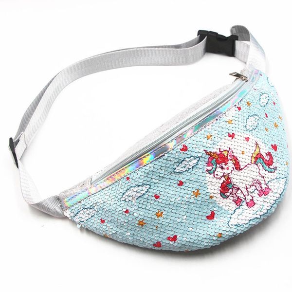 1 pc cartoon sequined waist bag children sport unicorn purse chest bag girl money wallet waist kawaii running belt
1 pc cartoon sequined waist bag children sport unicorn purse chest bag girl money wallet waist kawaii running belt