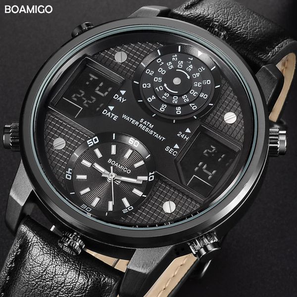 boamigo brand new men's sports watch three time zone electronic quartz belt men's watch, Slivery;brown
boamigo brand new men's sports watch three time zone electronic quartz belt men's watch, Slivery;brown