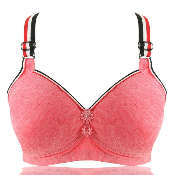 plus size bra 40-48 d e cup women wireless bras for lady large size brassiere fashion lingerie cotton underwear 0010, Red;black
plus size bra 40-48 d e cup women wireless bras for lady large size brassiere fashion lingerie cotton underwear 0010, Red;black