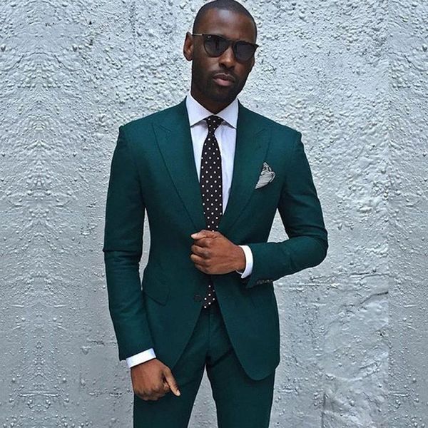 fashion men's suits new dark green men suits formal business tuxedos men wedding suit jacket+pants, White;black
fashion men's suits new dark green men suits formal business tuxedos men wedding suit jacket+pants, White;black