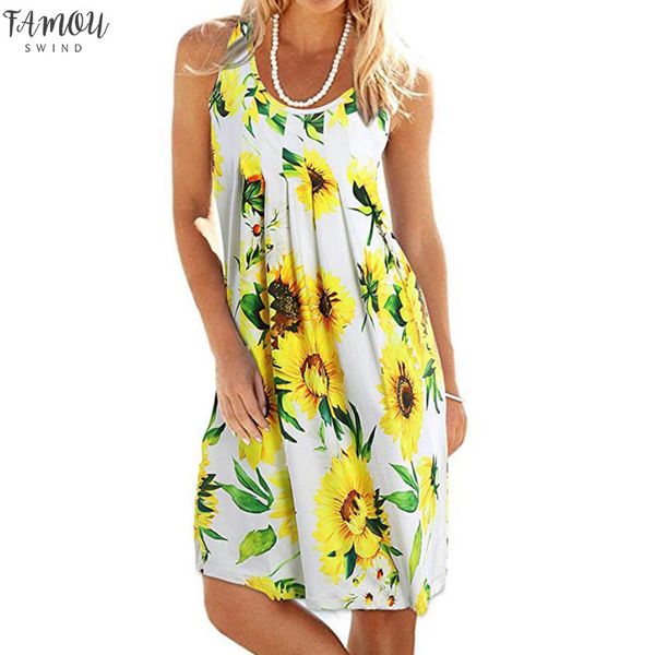 dress women summer printing sleeveless evening party dress o-neck loose beach vest mini dress women aug9, Black;gray 
dress women summer printing sleeveless evening party dress o-neck loose beach vest mini dress women aug9, Black;gray