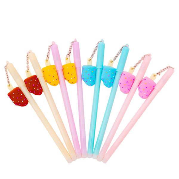 36 pcs/lot ice cream pendant gel pens cute 0.38 mm black ink signature pen material stationery gift school writing supplies
36 pcs/lot ice cream pendant gel pens cute 0.38 mm black ink signature pen material stationery gift school writing supplies