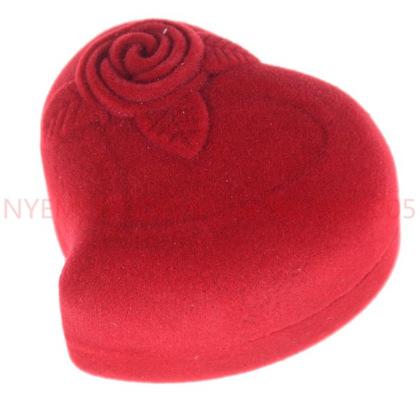 rose flower design gifts holder red heart shape velvet ring box engagement wedding jewelry boxes for lover 200pcs
rose flower design gifts holder red heart shape velvet ring box engagement wedding jewelry boxes for lover 200pcs