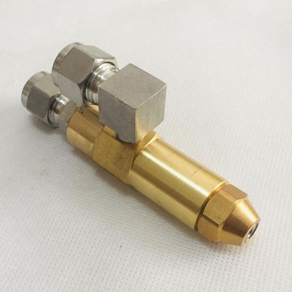 68mm 0.5/0.8/1.0/1.2/1.5/2.0/2.5/3.0mm waste oil burner nozzle,air atomizing nozzle,fuel oil nozzle,full cone spray nozzle
68mm 0.5/0.8/1.0/1.2/1.5/2.0/2.5/3.0mm waste oil burner nozzle,air atomizing nozzle,fuel oil nozzle,full cone spray nozzle
