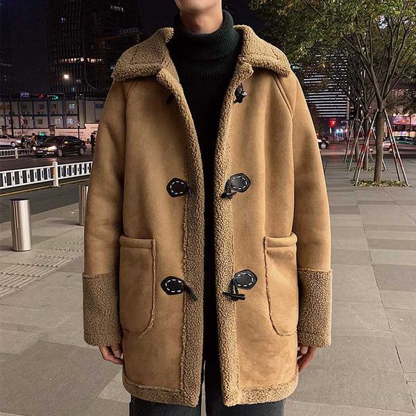 winter new thicken long lamb fur jacket men warm fashion parka men solid color lapel coat man wild loose cotton jacket male, Black
winter new thicken long lamb fur jacket men warm fashion parka men solid color lapel coat man wild loose cotton jacket male, Black