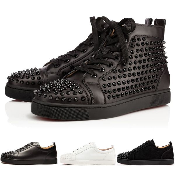 2019 new designer brand studded spikes flats shoes red bottom shoes for mens women party lovers genuine leather sneakers 35-46
2019 new designer brand studded spikes flats shoes red bottom shoes for mens women party lovers genuine leather sneakers 35-46