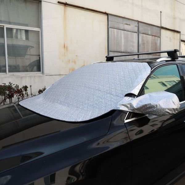 car universal sunshade cover dual-use winter front windowshield side rearview mirror snow ice frost protector shield 5 magnets
car universal sunshade cover dual-use winter front windowshield side rearview mirror snow ice frost protector shield 5 magnets