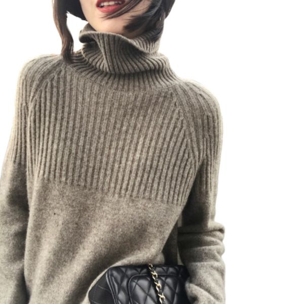 cashmere knitted sweater winter clothes women turtleneck pullover lazy style sweater jumper sueter mujer truien dames sweaters, White;black
cashmere knitted sweater winter clothes women turtleneck pullover lazy style sweater jumper sueter mujer truien dames sweaters, White;black