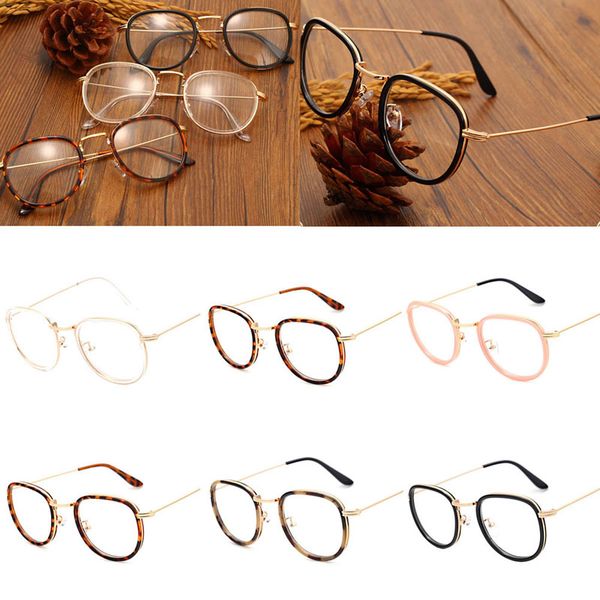 vintage clear lens eyeglasses frame retro round men women eyewear nerd glasses, Black
vintage clear lens eyeglasses frame retro round men women eyewear nerd glasses, Black