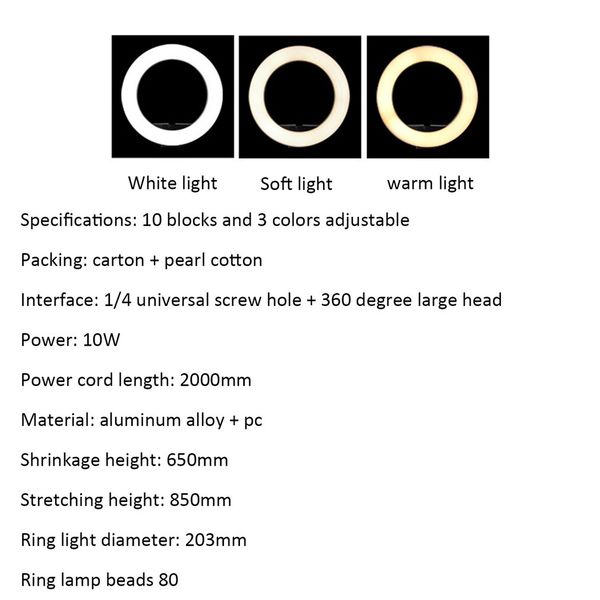 professionele phtography licht dimbare led studio camera ring licht foto telefoon video lamp selfie mount
professionele phtography licht dimbare led studio camera ring licht foto telefoon video lamp selfie mount