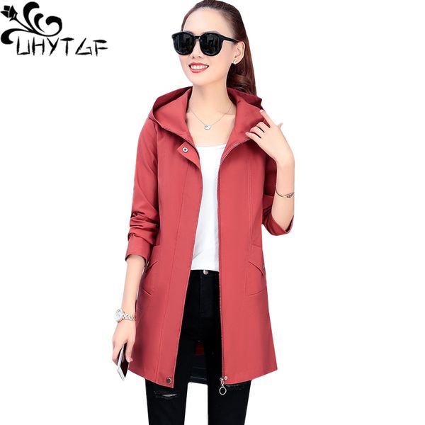 women's trench coats uhytgf loose 4xl plus size female fashion hooded casual spring autumn coat for women korean genuine 1476, Tan;black
women's trench coats uhytgf loose 4xl plus size female fashion hooded casual spring autumn coat for women korean genuine 1476, Tan;black