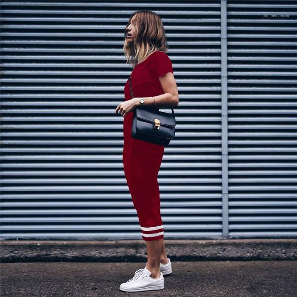 panelled pencil dresses casual solid color t-shirt dress womens clothes summer womens midi dresses fashion striped, Black;gray
panelled pencil dresses casual solid color t-shirt dress womens clothes summer womens midi dresses fashion striped, Black;gray