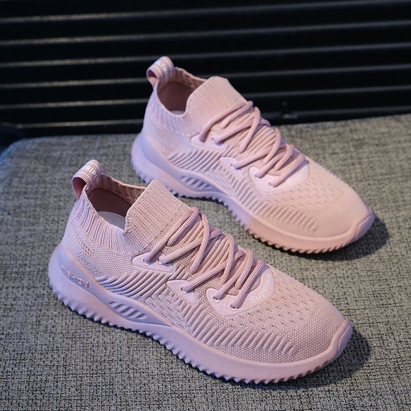 2019 new women's casual shoes fitness women's breathable mesh sports shoes, Black
2019 new women's casual shoes fitness women's breathable mesh sports shoes, Black