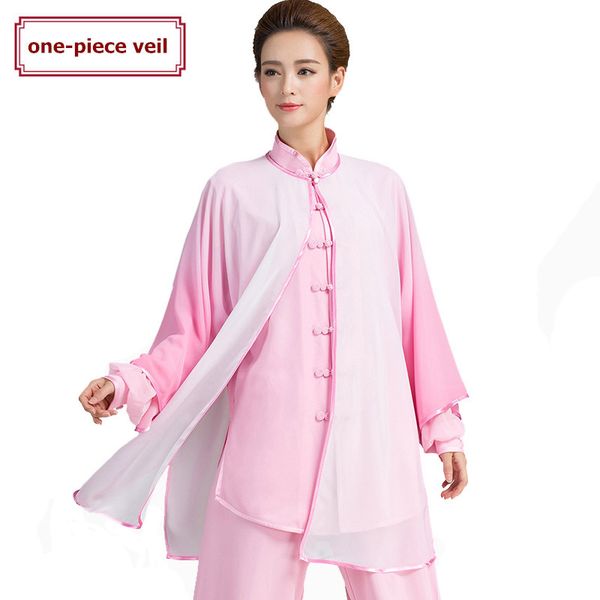 gradient chiffon veil for tai chi clothing taiji wushu veil kungfu clothes for men women, Black
gradient chiffon veil for tai chi clothing taiji wushu veil kungfu clothes for men women, Black