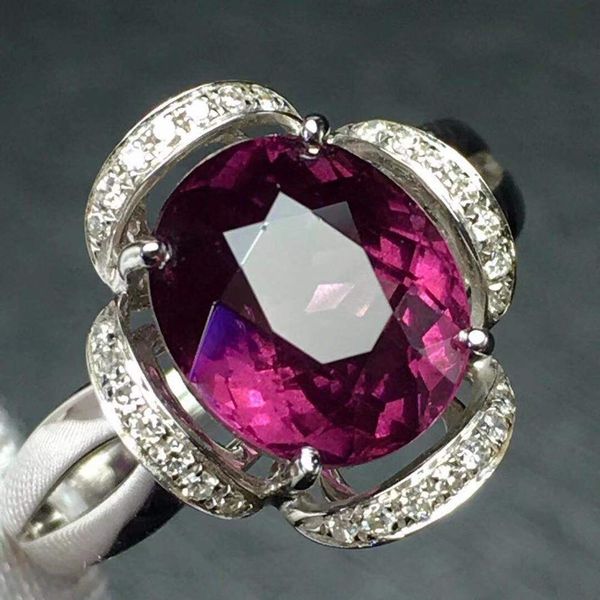 fine jewelry real 18k white gold 100% natural red garnet gemstone 4.2ct female's rings for women's fine rings cj191210, Slivery;golden
fine jewelry real 18k white gold 100% natural red garnet gemstone 4.2ct female's rings for women's fine rings cj191210, Slivery;golden