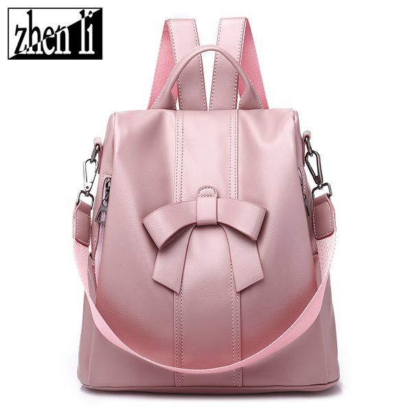 bowknot ladies backpack fashion leather waterproof large capacity girl multifunctional leisure travel shoulder bag new 2020
bowknot ladies backpack fashion leather waterproof large capacity girl multifunctional leisure travel shoulder bag new 2020