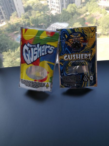 Экзотика Gusher Белого Gusher Печенье Упаковка Мешки пахнут ПОРТФЕЛЬ 3.5G Майларовый Пакет Встаньте чехлы сухой травы DHL
Экзотика Gusher Белого Gusher Печенье Упаковка Мешки пахнут ПОРТФЕЛЬ 3.5G Майларовый Пакет Встаньте чехлы сухой травы DHL