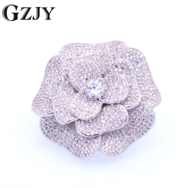 gzjy vintage flower inlay циркон белый цвет золота броши подвеска многосторонность ювелирные изделия для женщин свадебные платья невесты бро, Gray
gzjy vintage flower inlay циркон белый цвет золота броши подвеска многосторонность ювелирные изделия для женщин свадебные платья невесты бро, Gray