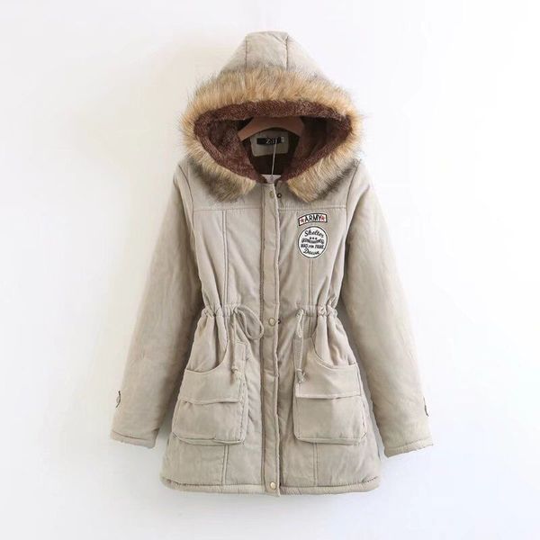 2018 new sell like cakes winter solid cotton fleece hooded parkas coat women casual plus size slim zipper drawstring parkas, Black
2018 new sell like cakes winter solid cotton fleece hooded parkas coat women casual plus size slim zipper drawstring parkas, Black