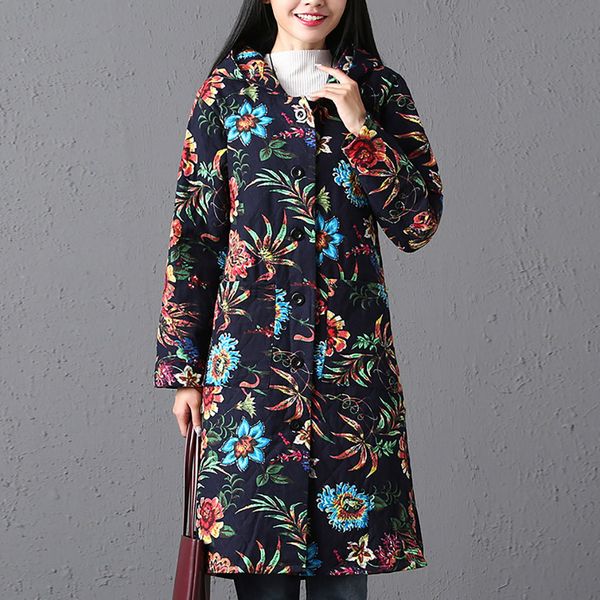 women long sleeve vintage fleece thicken coats kurtka damska manteau femme hiver button long coat outcoat outwear winter jacket, Black
women long sleeve vintage fleece thicken coats kurtka damska manteau femme hiver button long coat outcoat outwear winter jacket, Black