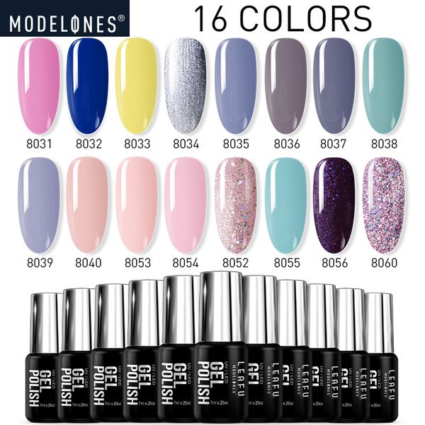 modelones 16pcs/lot pink colors soak off uv/led gel nail varnish long lasting led gel need base nail art manicure kits, Red;pink
modelones 16pcs/lot pink colors soak off uv/led gel nail varnish long lasting led gel need base nail art manicure kits, Red;pink