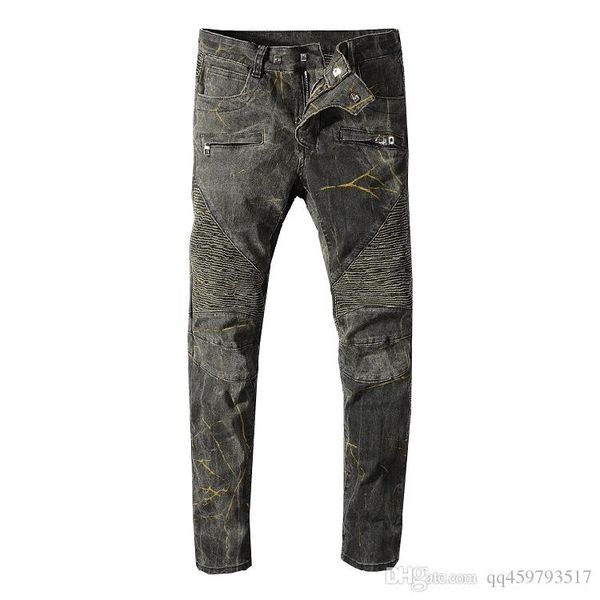 new fashion designer skinny jeans men straight slim elastic jeans mens casual biker male stretch denim trouser classic pants, Blue
new fashion designer skinny jeans men straight slim elastic jeans mens casual biker male stretch denim trouser classic pants, Blue