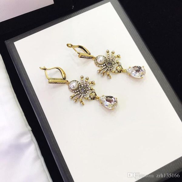 new fashion women jewelry gold plated sparkling spider earrings necklace for girls women for party wedding charming jewelry gift, White
new fashion women jewelry gold plated sparkling spider earrings necklace for girls women for party wedding charming jewelry gift, White