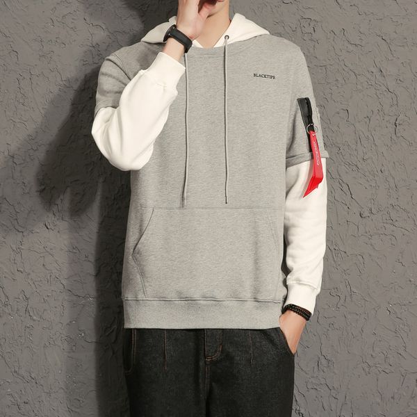 yasuguoji new 2019 men hoodie sweatshirt fashion patchwork hoody men long sleeves casual hip hop pullover streetwear hoodies, Black
yasuguoji new 2019 men hoodie sweatshirt fashion patchwork hoody men long sleeves casual hip hop pullover streetwear hoodies, Black