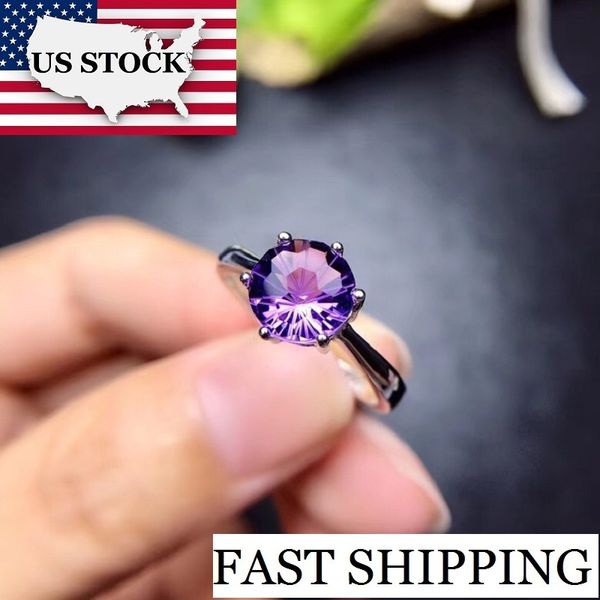 us stock uloveido amethyst solitaire ring, 925 sterling silver, 8*8mm certified purple gemstone wedding jewelry women fj201, Slivery;golden
us stock uloveido amethyst solitaire ring, 925 sterling silver, 8*8mm certified purple gemstone wedding jewelry women fj201, Slivery;golden