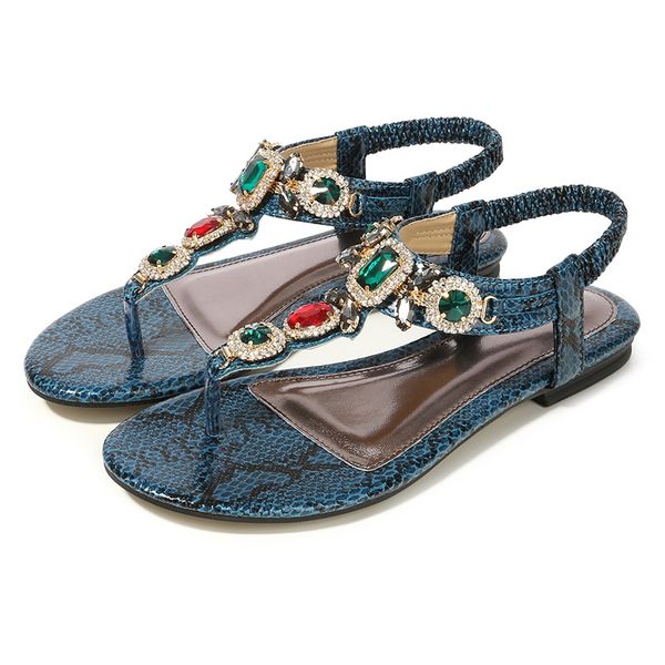 bohemia women designer sandals 2.5cm low heel t-strap luxury beaded leather fashion sandals beach shoes large size 35-43, Black
bohemia women designer sandals 2.5cm low heel t-strap luxury beaded leather fashion sandals beach shoes large size 35-43, Black