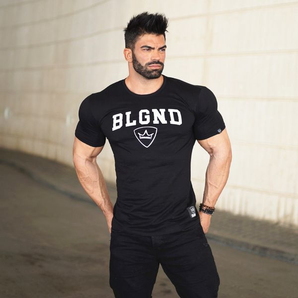 new men t shirt exercise gyms t shirt fitness bodybuilding slim cotton shirts men short sleeve workout running, Black;blue
new men t shirt exercise gyms t shirt fitness bodybuilding slim cotton shirts men short sleeve workout running, Black;blue