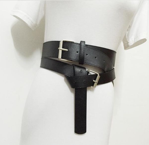 women's runway fashion pu leather cummerbunds female dress corsets waistband belts decoration wide belt r1553, Black;brown
women's runway fashion pu leather cummerbunds female dress corsets waistband belts decoration wide belt r1553, Black;brown