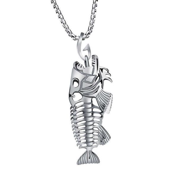 casual handmade charming fashion stainless steel alloy fish bone gift jewelry accessories durable men necklace, Silver
casual handmade charming fashion stainless steel alloy fish bone gift jewelry accessories durable men necklace, Silver