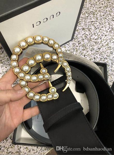 2020 mens designer pearl belt men luxury belt buckle for man fashion mens leather belts for men /women box and tags#1121, Black;brown
2020 mens designer pearl belt men luxury belt buckle for man fashion mens leather belts for men /women box and tags#1121, Black;brown