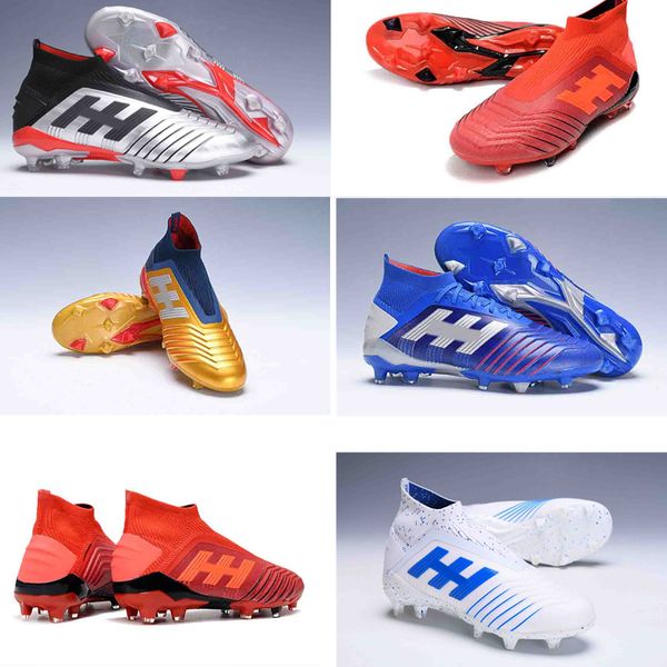 mens soccer cleats predator 19+dbzz soccer shoes predator 19 fg 18 high ankle football boots outdoor scarpe da calcio 39-45
mens soccer cleats predator 19+dbzz soccer shoes predator 19 fg 18 high ankle football boots outdoor scarpe da calcio 39-45