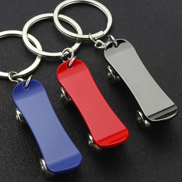 5 color new personality skateboard pendant key chain metal keychain new scooter toy gifts, Silver
5 color new personality skateboard pendant key chain metal keychain new scooter toy gifts, Silver