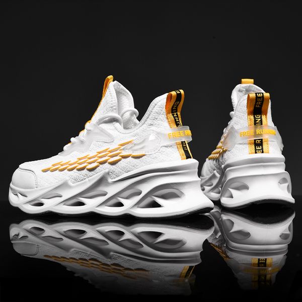 men sports running shoes male flying woven blade bottom shoes non-slip wear-resistant mesh training thick bottom sneakers
men sports running shoes male flying woven blade bottom shoes non-slip wear-resistant mesh training thick bottom sneakers