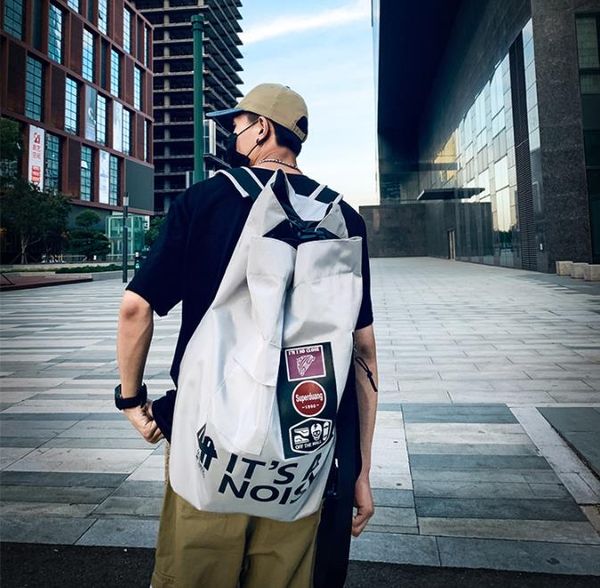 big hip-hop men's travel bags backpack black polyester latest model large capacity outdoor sports bag
big hip-hop men's travel bags backpack black polyester latest model large capacity outdoor sports bag