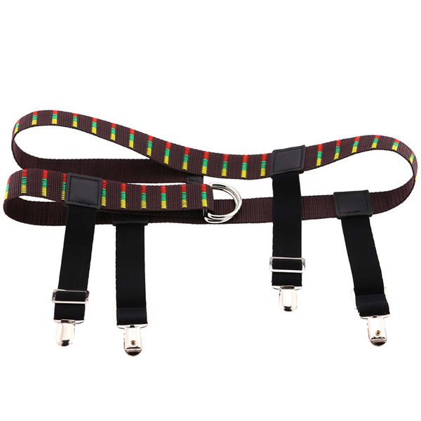 new design harajuku style stretch belt adjustable heigh quality personality exaggerated garter belt vintage pants clips, Black;white
new design harajuku style stretch belt adjustable heigh quality personality exaggerated garter belt vintage pants clips, Black;white