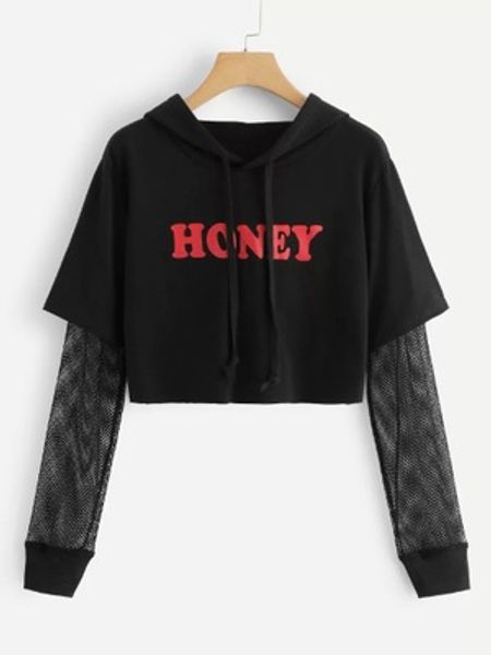 2018 толстовки женские с капюшоном letters mesh harajuku с капюшоном одежда толстовки женские толстовки с длинным рукавом толстовка пуловеры, Black
2018 толстовки женские с капюшоном letters mesh harajuku с капюшоном одежда толстовки женские толстовки с длинным рукавом толстовка пуловеры, Black