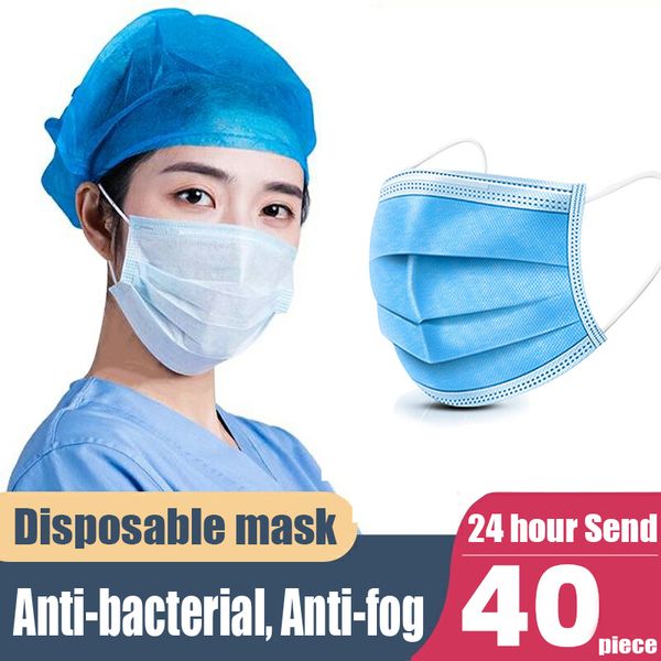 40 piece 3 layers face mouth masks non woven disposable mask mondkapjes new 2020 wholesale
40 piece 3 layers face mouth masks non woven disposable mask mondkapjes new 2020 wholesale