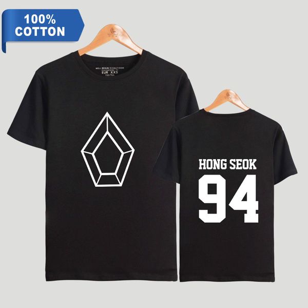 новый 100% хлопок 2019 kpop одежда пентагон пять чувств 2d женская / мужская одежда горячая распродажа футболка с коротким рукавом повседнев, White;black
новый 100% хлопок 2019 kpop одежда пентагон пять чувств 2d женская / мужская одежда горячая распродажа футболка с коротким рукавом повседнев, White;black