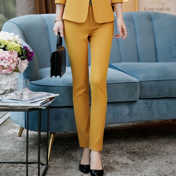 2018 fashion women trousers plus size formal spring autumn new office ladies solid color slim mid waist pants, Black;white
2018 fashion women trousers plus size formal spring autumn new office ladies solid color slim mid waist pants, Black;white